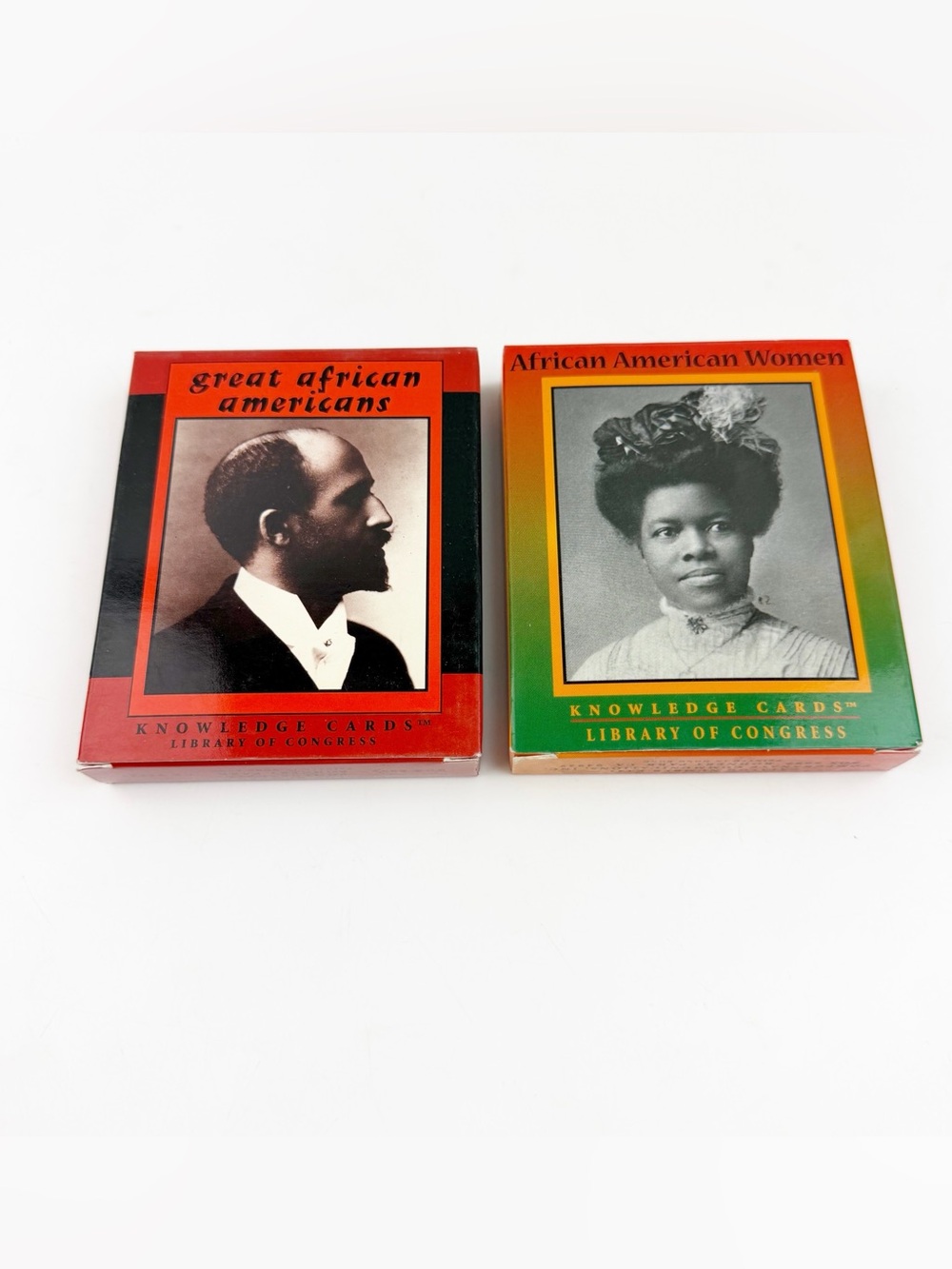 Pomegranate Knowledge Cards African Women & Great African Americans Set History